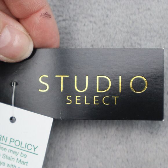 Studio Select Scarf Shawl Womans One Size Color Block Fringed New - Picture 11 of 16